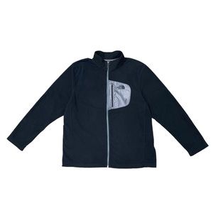 The North Face‎ Vintage Fleece Men's Size Extra Large Black  Grey Zip Up Sweater